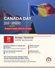 Ziua Canadei / Canada Day poster